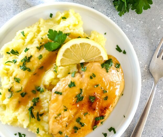 Lemon Garlic Basil Chicken