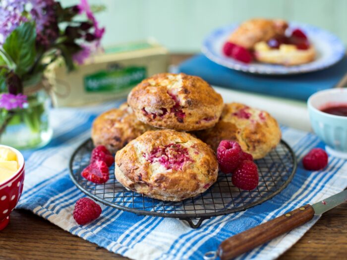 Raspberry Scones